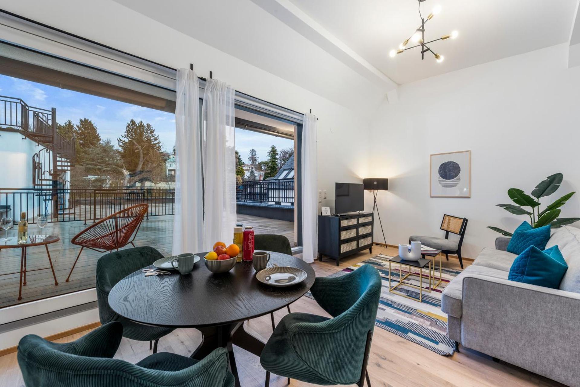 Aparthotel Vienna Hills Living Exterior foto